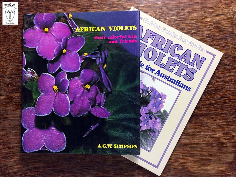 Set Of African Violets Books